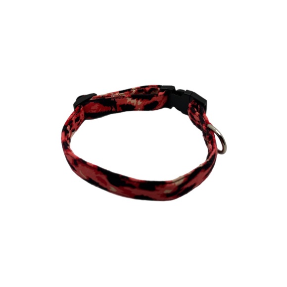 Dog Collar- Pink Leopard Print, Animal Print, Animal Print Dog Collar, Leopard - Picture 2 of 16